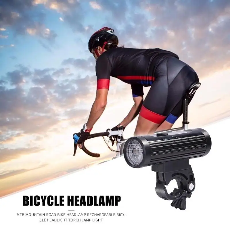 Велосипедный фонарь 550LM USB Перезаряжаемый MTB дорожный велосипед фонарик лампа