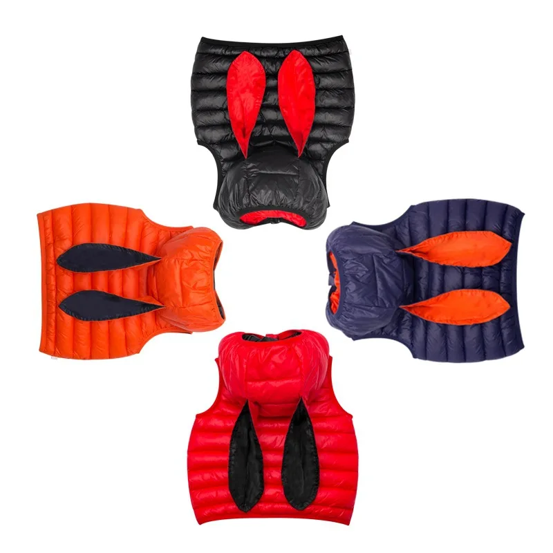 

1-7 Years Cute Rabbit Ear Winter Autumn Boy Girl Waistcoat Fashion Kids Boys Girls Cotton Padding Warm Vest Children Clothes