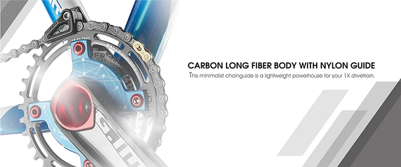 Fouriers CT-CS001-500 MTB XC Нижний кронштейн крепление BB направляющая цепь Хранитель одно кольцо 1x система 30T до 38T ISCG05