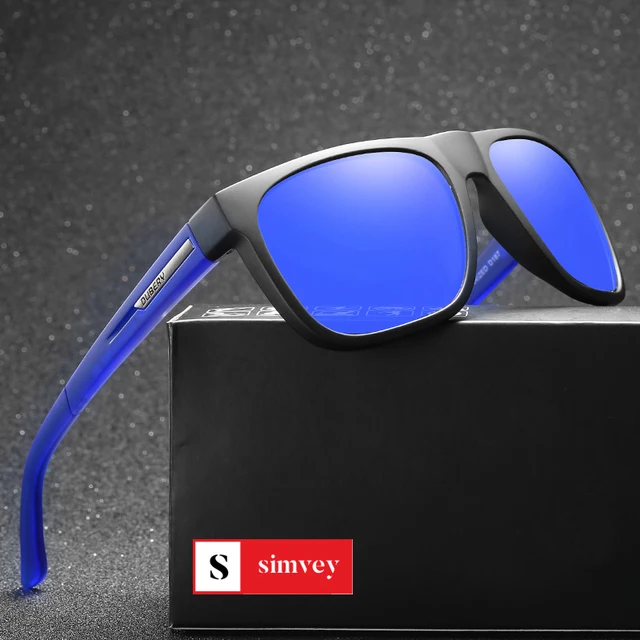 Fashion Trendy Mirrored Sunglasses Classic Vintage Luxury Sports Polarized Sunglasses for Men UV400 Protection 1