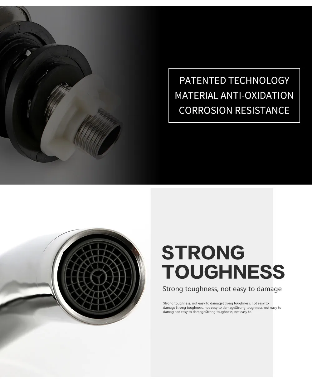 Smesiteli Bathroom Faucet Silver Induction Water Single Cold Convenient Induction Sensitive Water Kitchen Faucet