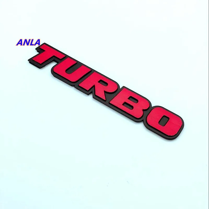 Подходит для Toyota Cool 3D Turbo-charging бампер из алюминиевого сплава наклейки логотип автомобильный, металл турбо ярлыки для украшения