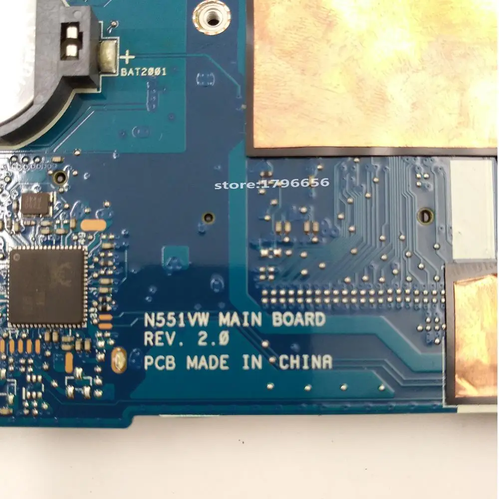 N551VW для ASUS N551V G551V FX551V G551VW FX51VW N551VW Материнская плата ноутбука I7-6700HQ Процессор GTX960M материнская плата Тесты работы