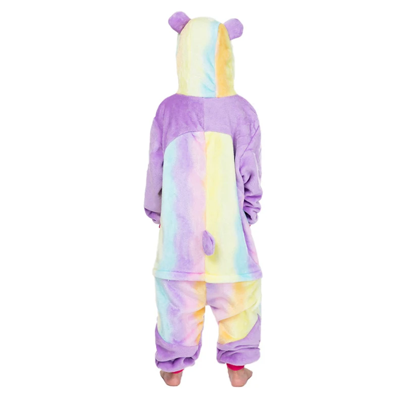 JYBIENBB Colorful Panda Kigurumi Onesie Kid Pajamas For Children Animal Cartoon Sleepwear Baby Costume Winter Boy Girl Jumspuit JYBIENBB Colorful Panda Kigurumi Onesie Kid Pajamas For Children Animal Cartoon Sleepwear Baby Costume Winter Boy Girl Jumspuit