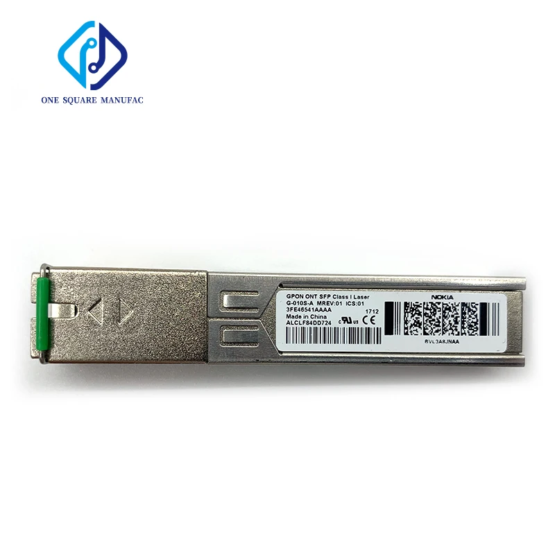 

Оригинальный флуоресцентный оптический приемопередатчик для Alcatel-Lucent OLT б/у GPON ONT 3FE46541AAAA/BA/CA/DA SFP
