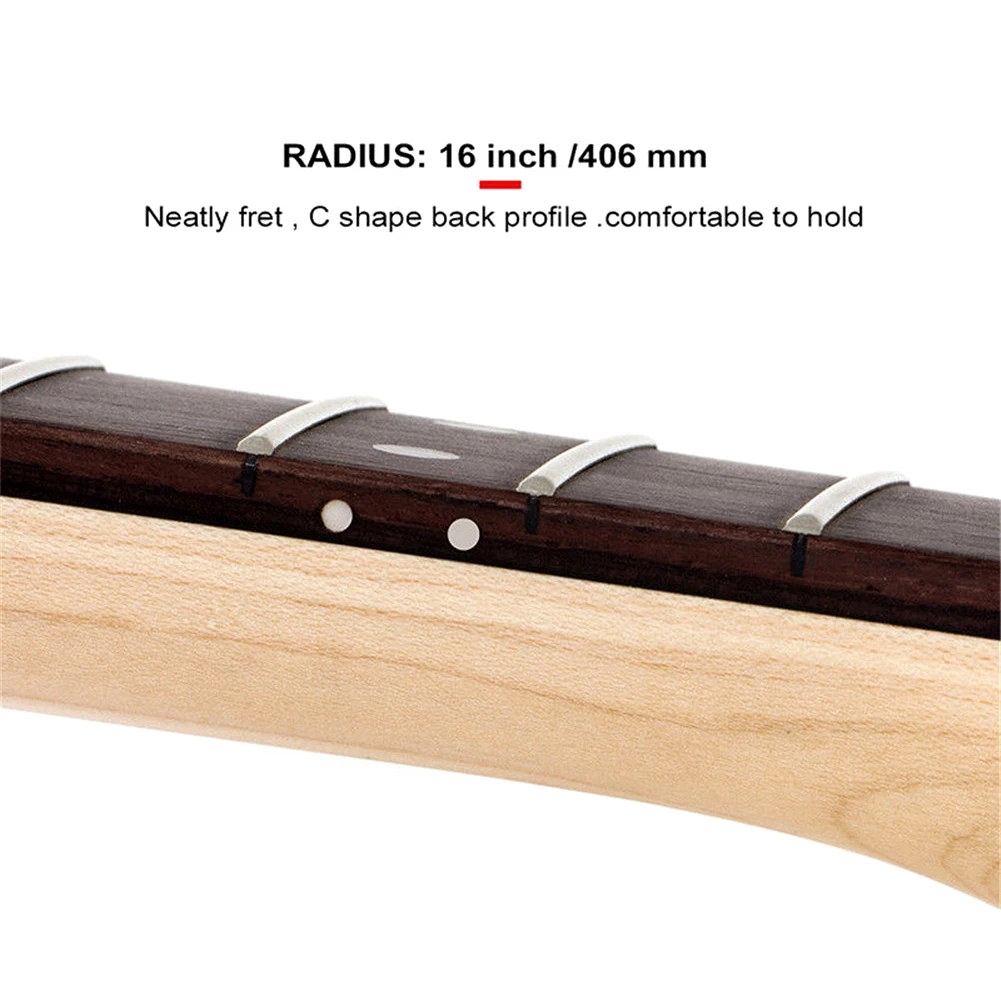 Гитарный Гриф для ST 22 Fret гитарный гриф Гриф для Fender Stratocaster высокое качество и долговечность дропшиппинг
