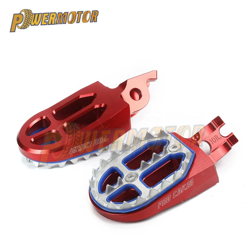 

CNC Aluminum Foot peg Rests Pedal Footpegs Footrest For Honda CRF230 CRF230F CRF 230 2003 - 2017 2004 2005 Dirt Pit Bike ATV