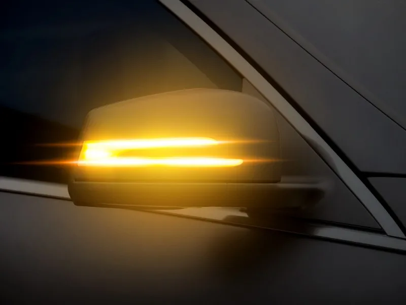 Для Benz A B C E S CLA GLA CLS Динамический указатель поворота светодиодный светильник W176