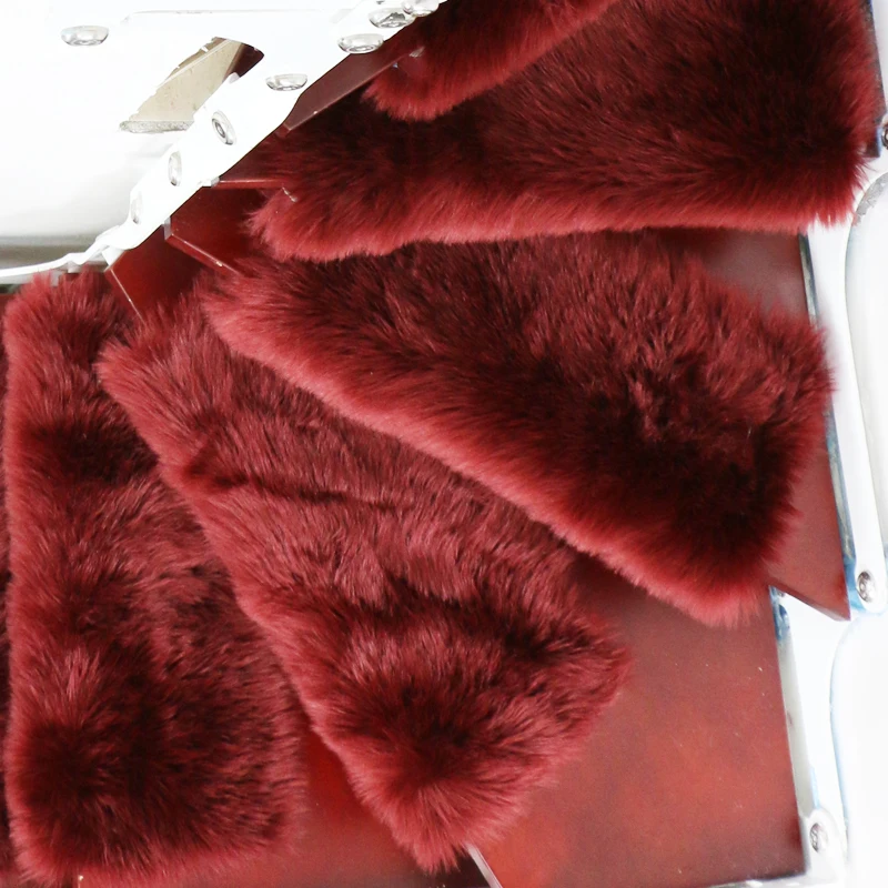 Wine red 13 шт. искусственный шерстяной ковер лестницы коврики для ступеней прямоугольные Нескользящие ковры лестницы прокладки шаговый ковер - Цвет: Wine red