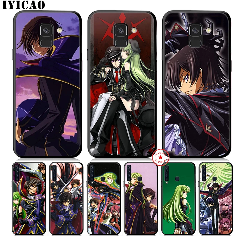 IYICAO аниме Julius серебряные серьги-кольца с Code Geass мягкий чехол для телефона samsung Galaxy