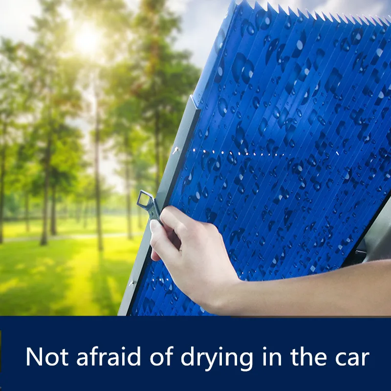 

Car Window Sunshade Retractable Windshield Cover Auto Sun Shade Block Anti-UV Curtain Sun Shade Block Anti-UV Car Window Shade