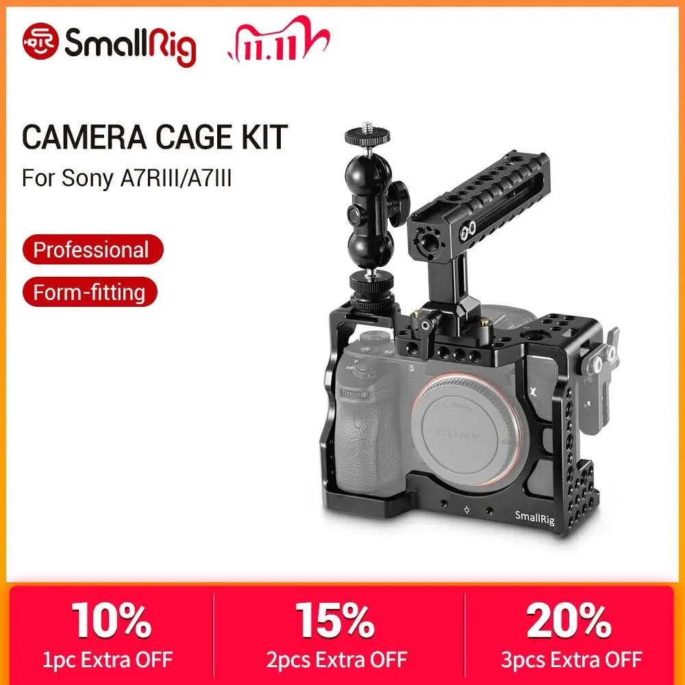 SmallRig a7iii a7riii Camera Cage Kit for Sony