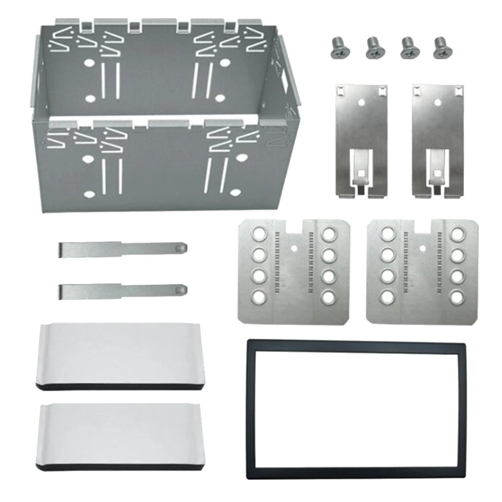 Car Radio Stereo Double 2 Din Dash Mounting Kit Installation Install Panel