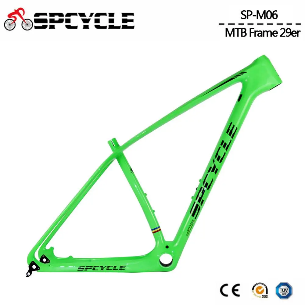 Spcycle T1000 Полный Carbon горные велосипеды Frame 29er углерода MTB раме велосипеда