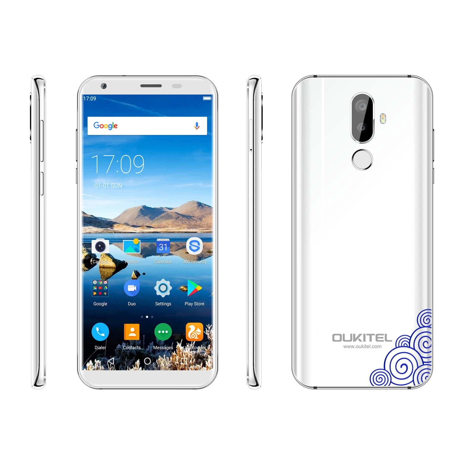 Oukitel K5 смартфон с 5 7 дюймовым дисплеем четырёхъядерным процессором ОЗУ 2 Гб ПЗУ 16
