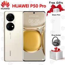 Original CN Version HUAWEI P50 Pro 4G Mobile Phone 6.6" OLED Curved Screen 8G+256G HarmonyOS 2 Kirin 9000 Octa Core Smartphone
