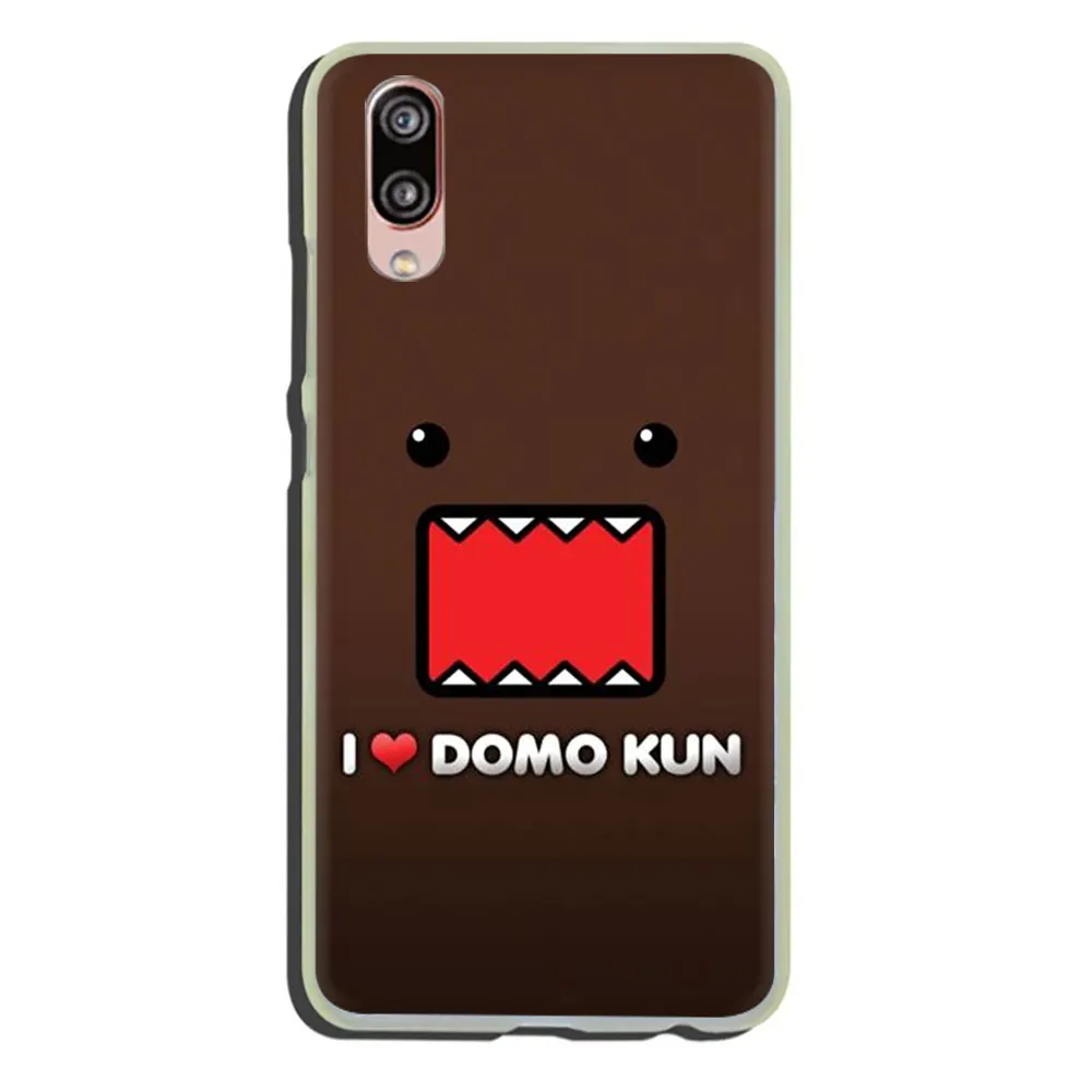 EWAU простой Domo Kun жесткий чехол для телефона huawei P30 P20 P10 P9 P8 Lite Mini Pro smart plus - Цвет: H8