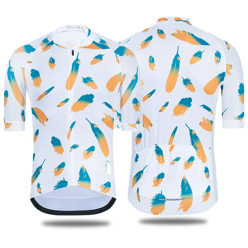 2020 Pro Summer Anti-UV Cycling Jersey Mountain Bike Clothes 100% Polyester Uniform MTB Bicycle Sportswear | Спорт и развлечения