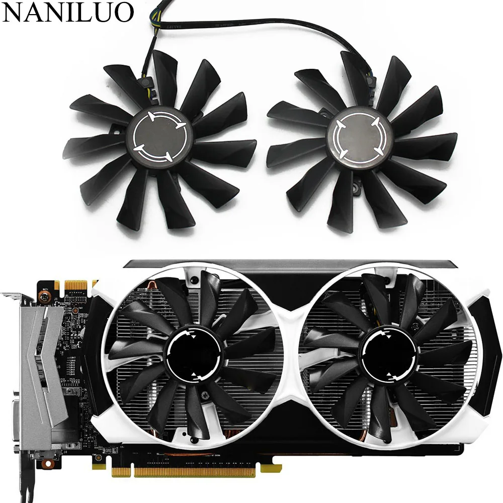2 шт./лот 95 мм S12HH вентилятор охлаждения для MSI GTX 960 970 980 980Ti GTX960 GTX970 GTX980 GTX980Ti ARMOR