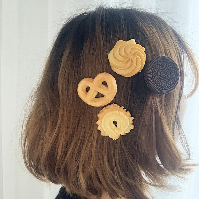 Novelty Hair Decorate Barrettes Funny Hair Clips Cute Simulation