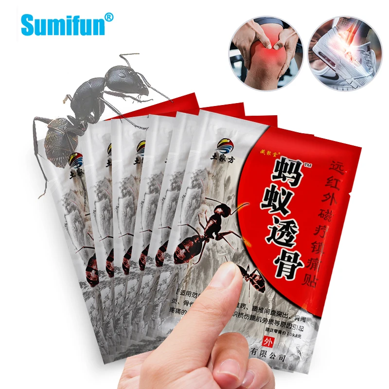 8/24/80Pcs Ant Joint Pain Relief Patch Muscle Sprain Arthritis Sticker ...