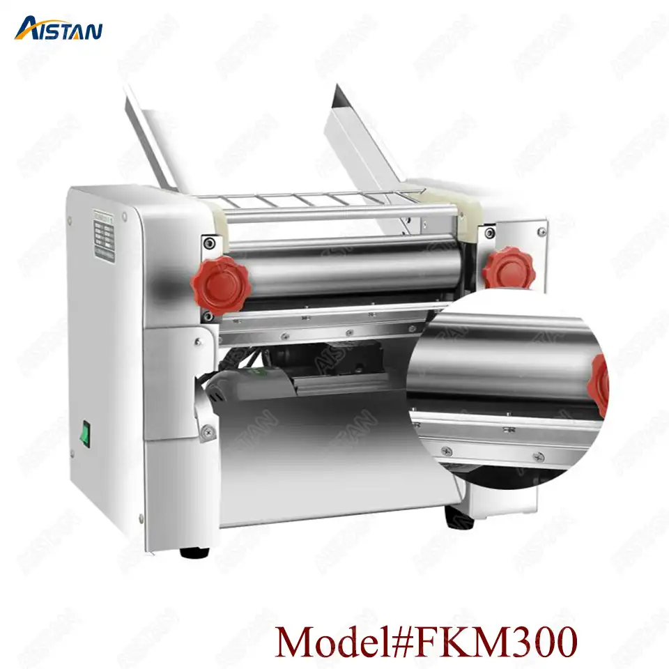 DR2A electric commercial stainless steel pizza dough roller/dough sheeter machine/dough press