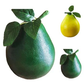 

Cute Artificial Fruit Lifelike Pomelo Fake Fruit Foam Fruit Teaching Prop Table Decor Photography Props Home Decoration Supplies