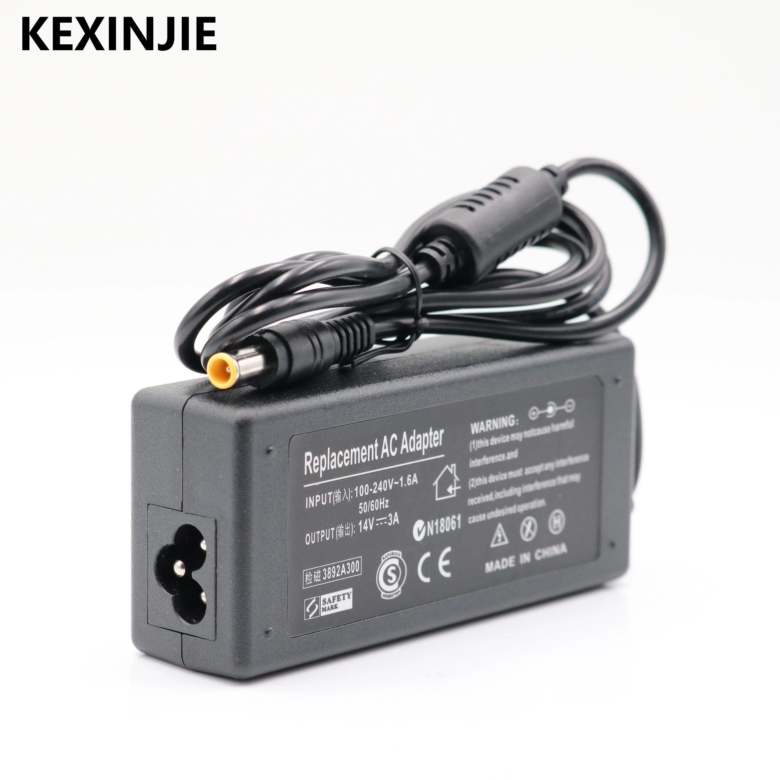 100 240V DC 14V 3A AC Adaptor Listrik 