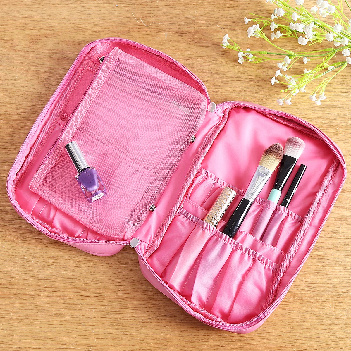 1 шт. органайзер для косметических кистей|beauty tools cosmetics|brush makeup organizerbag |