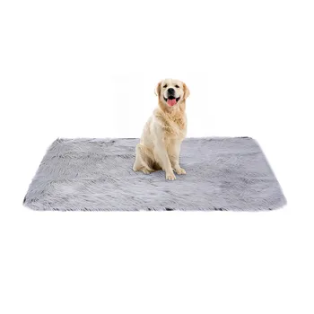 

Fluffy Pet Mat Dog Cat Cushion Pads Washable Home Puppy Seats Large Mat Pet Blanket Bed Mattress Carpet Pet Supplies 153x127x3cm