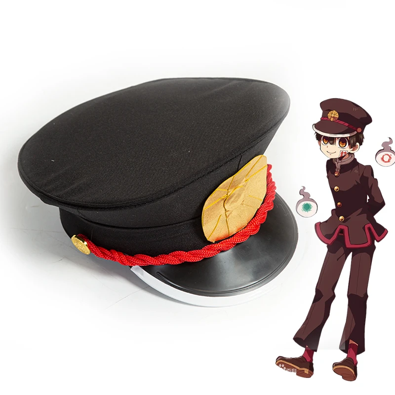 Anime Toilet Bound Hanako Kun Yugi Amane Cosplay Hat Toy Teak Pu Hanako Kun Cap Soldier Cap Props Toy Gift Action Figures Aliexpress