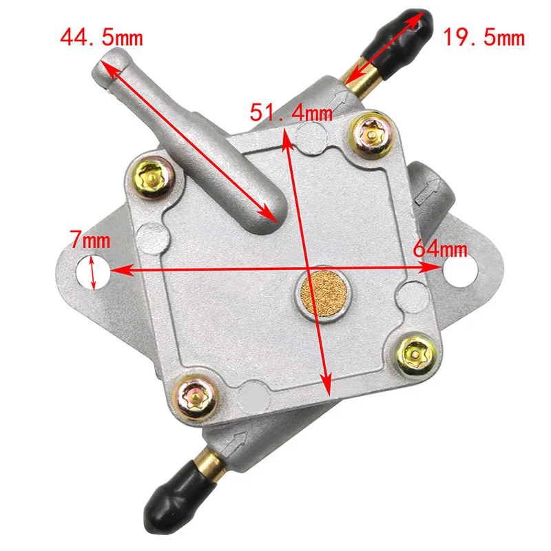 AHL Motorcycle Gasoline Fuel Pump For EZGO TXT MEDALIST Golf Cart 4 Cycle 1994-2003 295cc 350cc Robin Engine 7-G01 S 5148