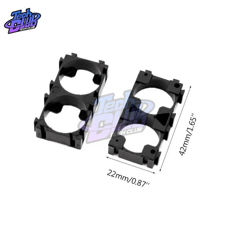 20 шт. пластиковые держатели для батарей 18650|Аксессуары электрических розеток| |