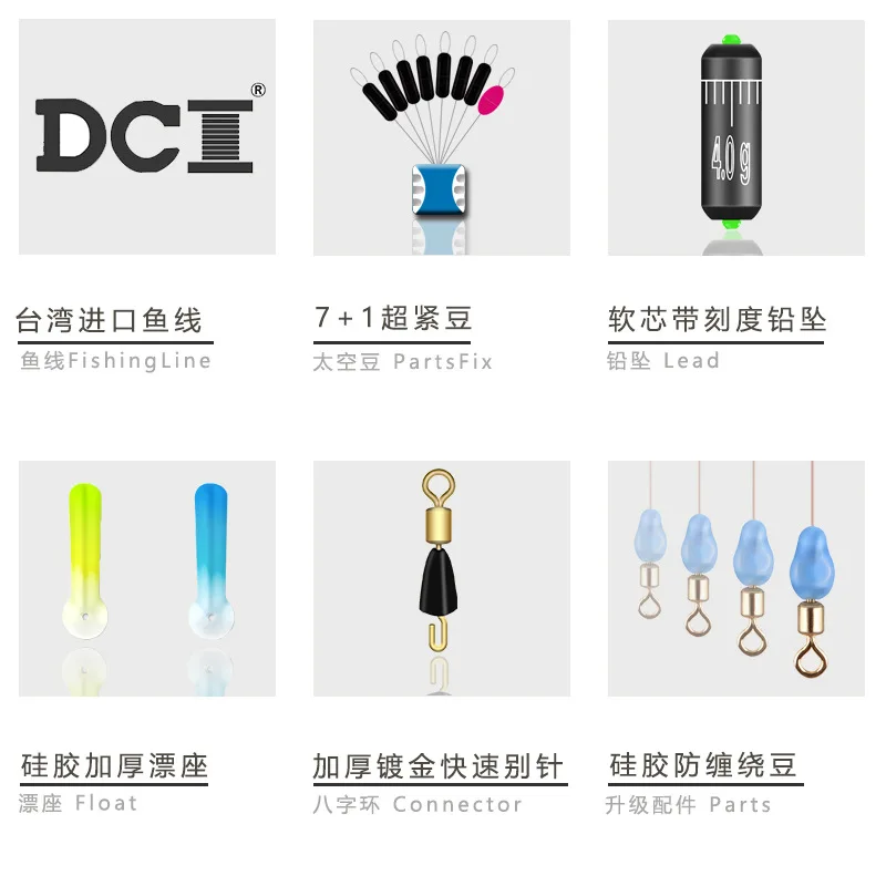 

Bu Extension Fast Seconds Sub-line Clip Finished Product Fishing Convenient Line Athletic Fishing Main Mainline Set China Tensio