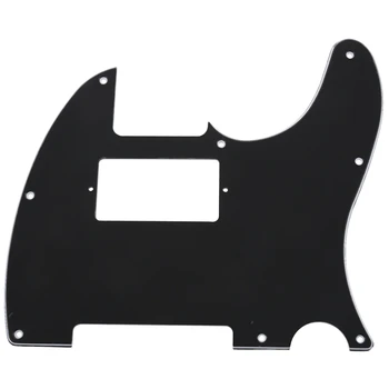 

Black 3 PLY Electric Guitar Humbucker Pickup Cut Pickguards For Tele Style-ABLD