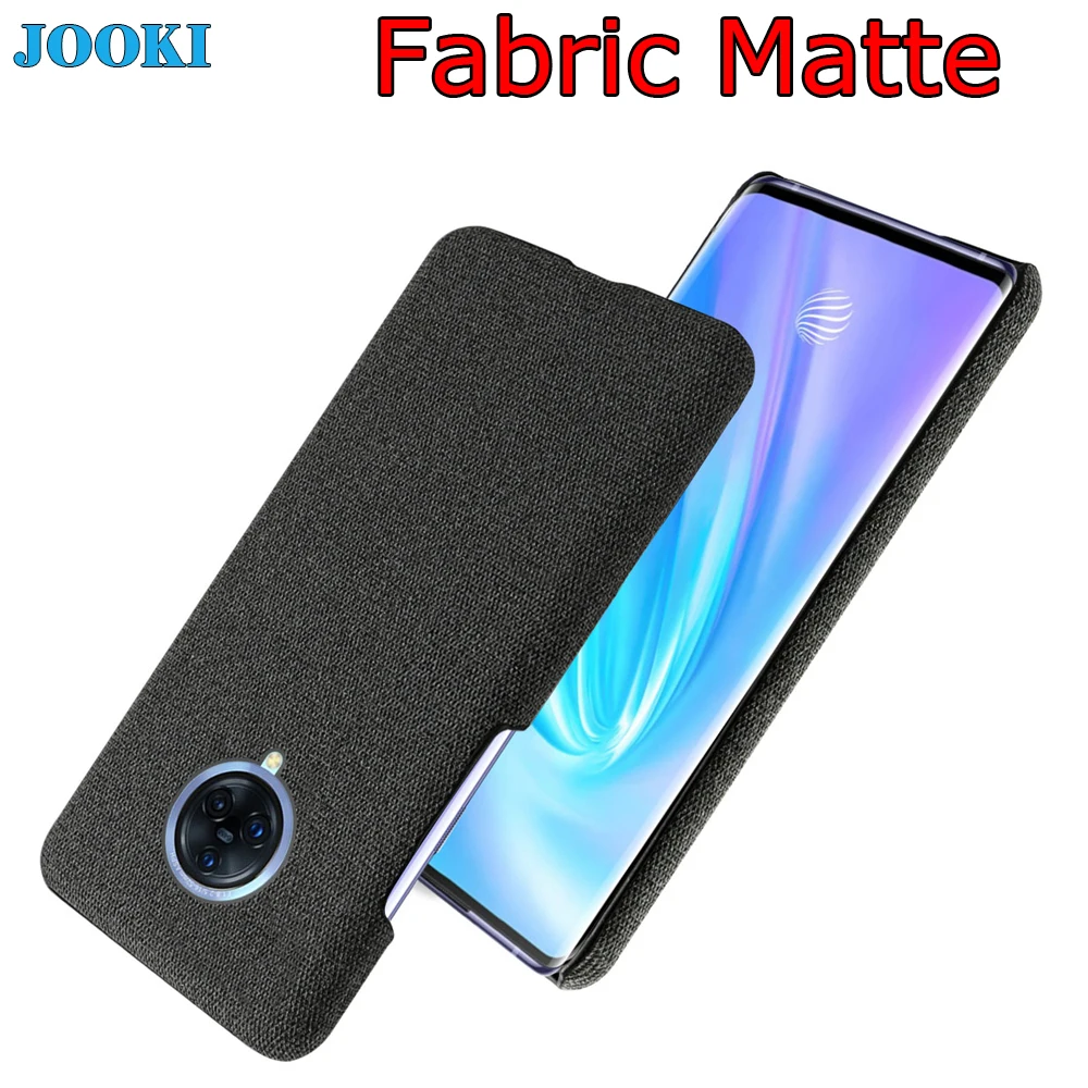 Vivo Nex3 простой тканевый чехол-накладка для Vivo Nex 3 Hybrid Clothes Жесткий ПК держатель для карт задняя крышка