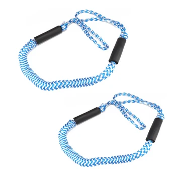 

2PCS Ship Elastic Rope Mooring Rope Buffer Elastic Rope Suitable For Ships Motor Boats Kayaks Jet Water Planes, Etc