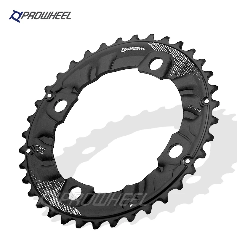 PROWHEEL 64BCD 104BCD MTB велосипедные звездочки двойной звездочка цепной передачи 26т 28 Т 36
