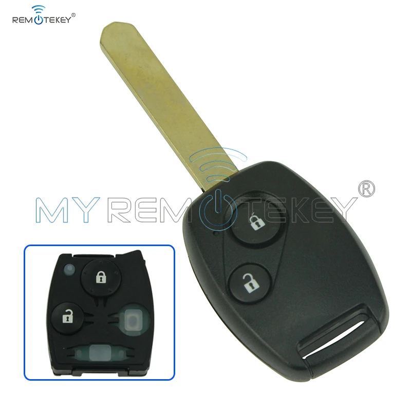 

Remtekey remote head key 2 button car key for Honda key HON66 434MHZ MLBHLIK-1T