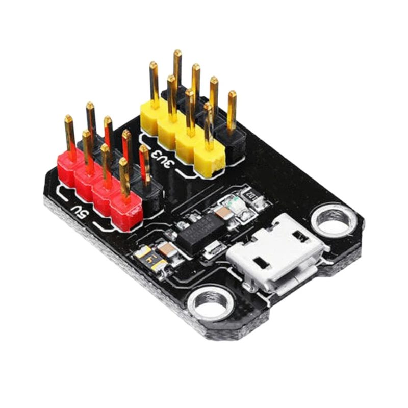 Power Module USB Supply Micro-USB Interface 3.3V 5V 1117 Chip Ez-USB | Электроника