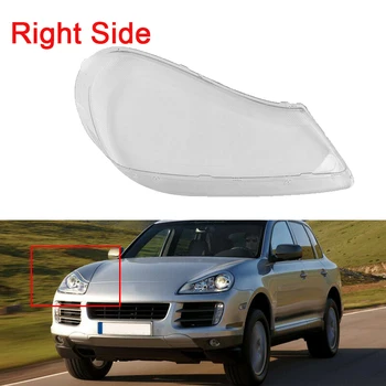

Car Clear Front Right Headlight Lens Cover Replacement Headlight head light lamp Cover For-Porsche Cayenne 2008-2010