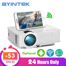 BYINTEK SKY BT140/BT140plus/BT140android светодиодный мини-проектор HD Домашний кинотеатр(дополнительно: беспроводной дисплей для Iphone смартфона
