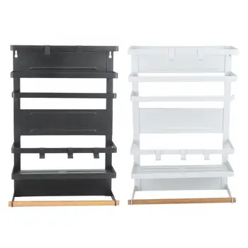 

bathroom Kitchen Magnetic Holder Refrigerator Organizer Rack Refrigerator Shelf Storage Hanger bathroom organizer