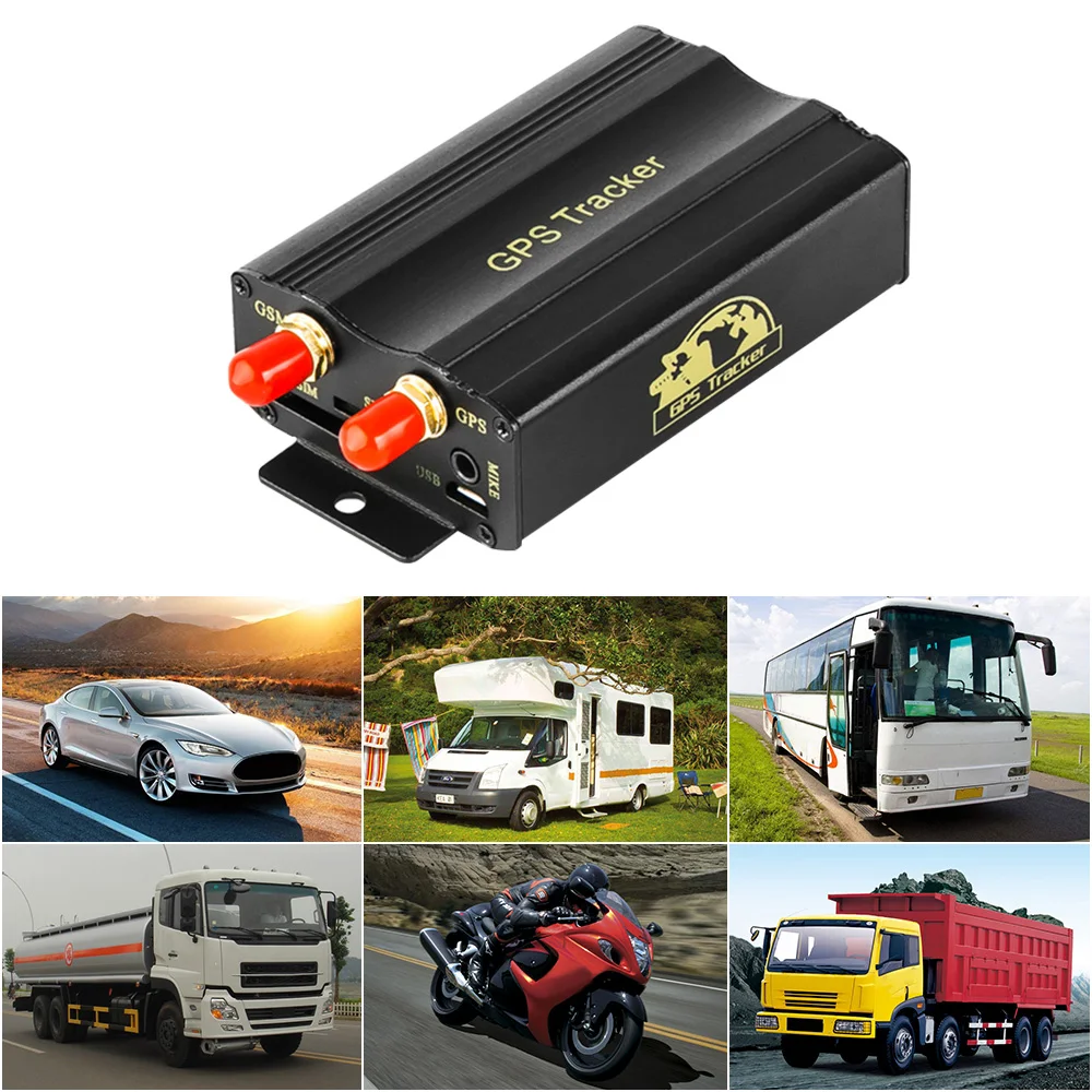 TK103B GPS, sms, gprs трекер удаленный мониторинг тампер сигнализация отключение топлива мертвая зона пропуск SOS противопожарная сигнализация зажигания