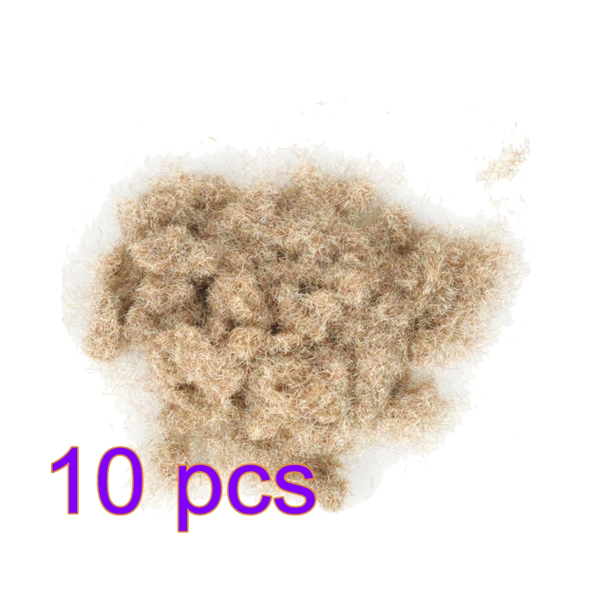 5 10 Pcs 30g Artificial Grass Powder DIY Railway Model Sand Table Model Decor- Dark Green - Цвет: 5
