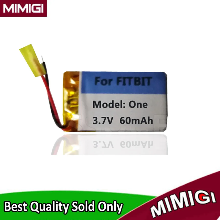 

Original Replace 60mAh Rechargeable Battery For Fitbit One Sport Smart watch Batterie Accumulator Akku