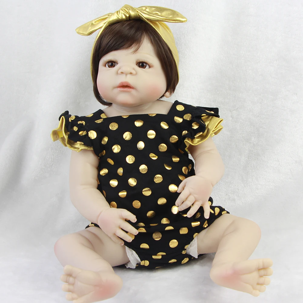 Голубые глаза, кукла-реборн 55 см, полностью силиконовая meninan reborn baby, куклы, игрушки, реалистичные, милые, для детей, рождественский подарок