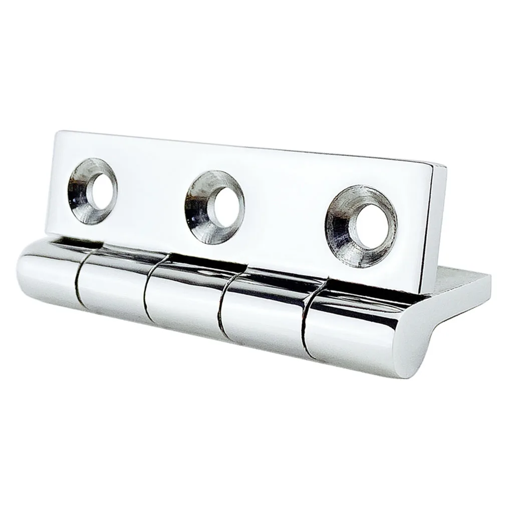 1 Set Marine Boat Deck Hinges Polished Satin Nickel Brushed Door Hinges