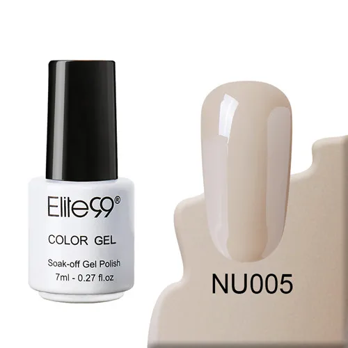 05 Elite99, серия Nude, 1 шт., 7 мл, Гель-лак для ногтей, украшения для ногтей, лак для ногтей, УФ-гель, светодиодный, лампа - Цвет: 05