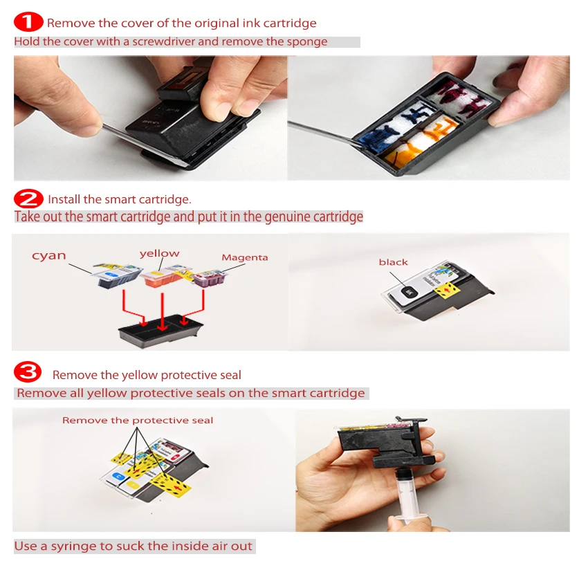 Comment recharger une cartouche d'encre Canon PG-545 - Vidéo